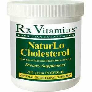NaturLo Cholesterol Powder 300 g by Rx Vitamins