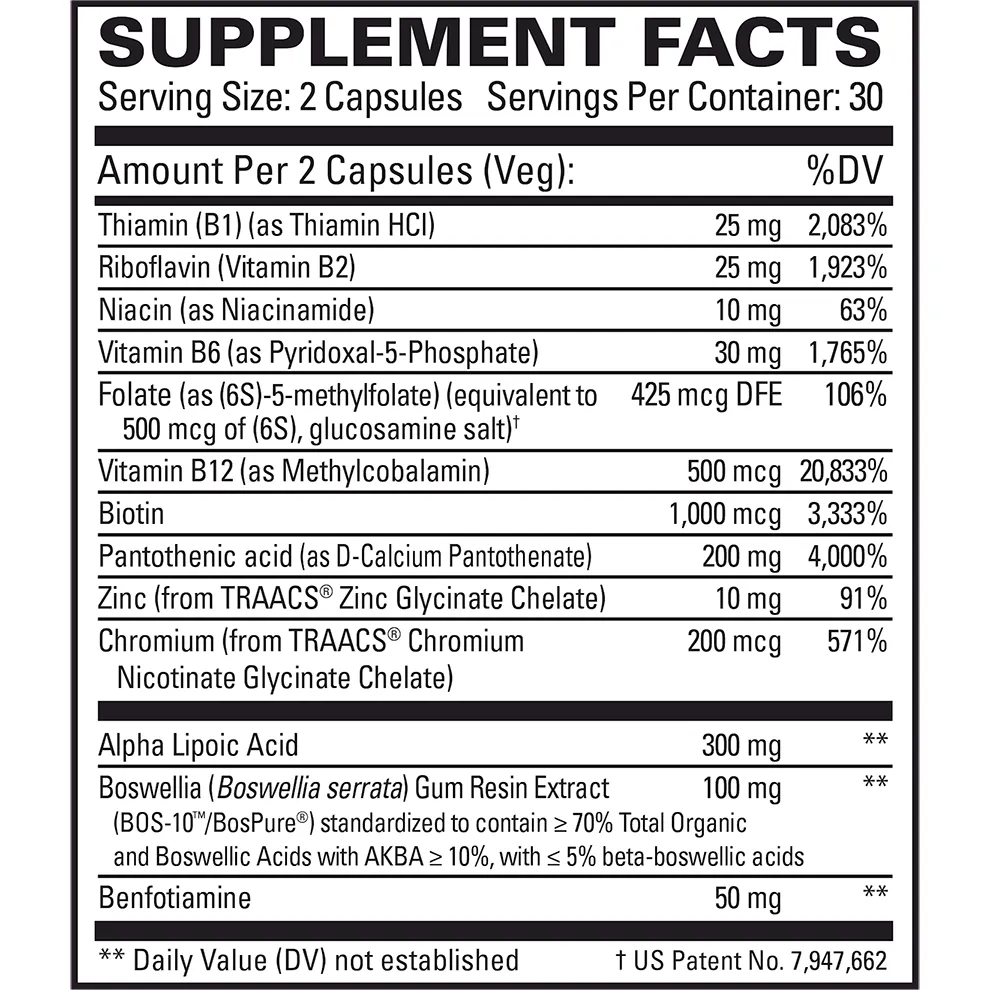 Nerve Complex 60 vegcaps by EuroMedica