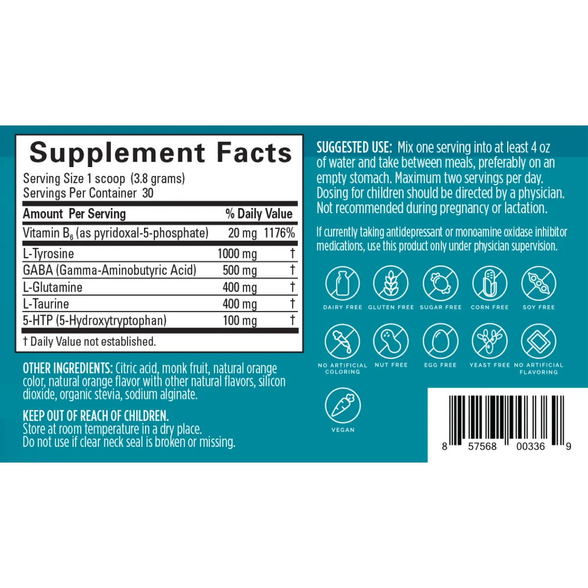 Neurolink Powder 114 g by BrainMD