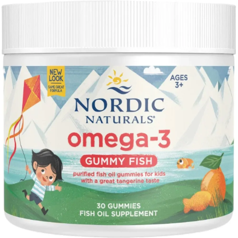 Nordic Omega-3 Fishies 30 ct by Nordic Naturals