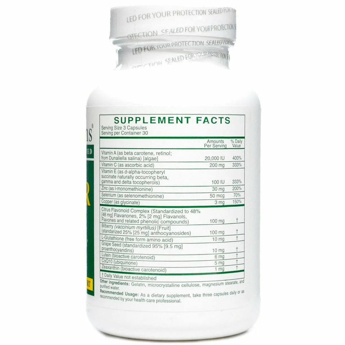 Ocular Formula 90 caps by Rx Vitamins