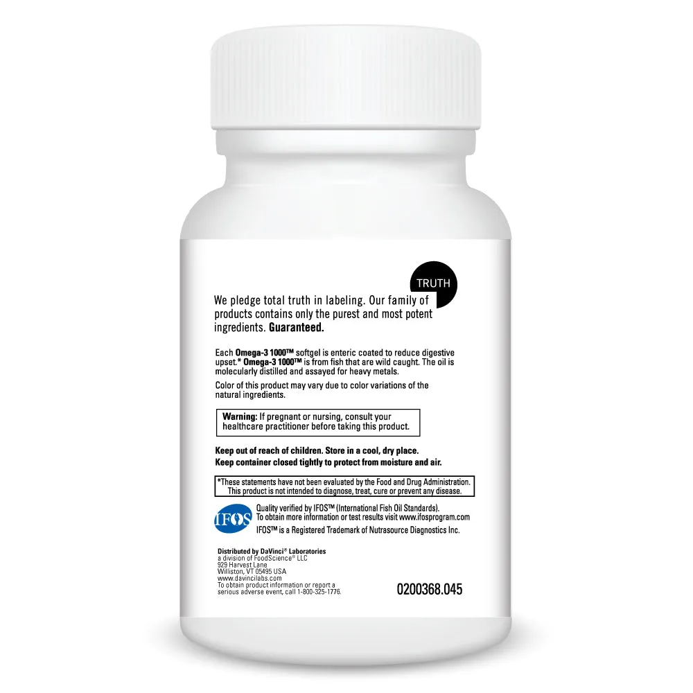 Omega-3 1000 by Davinci Labs