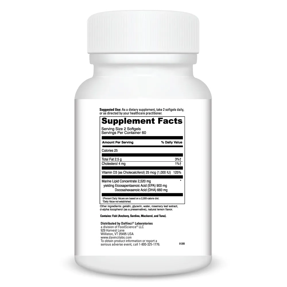 Omega 3 HP-D by Davinci Labs