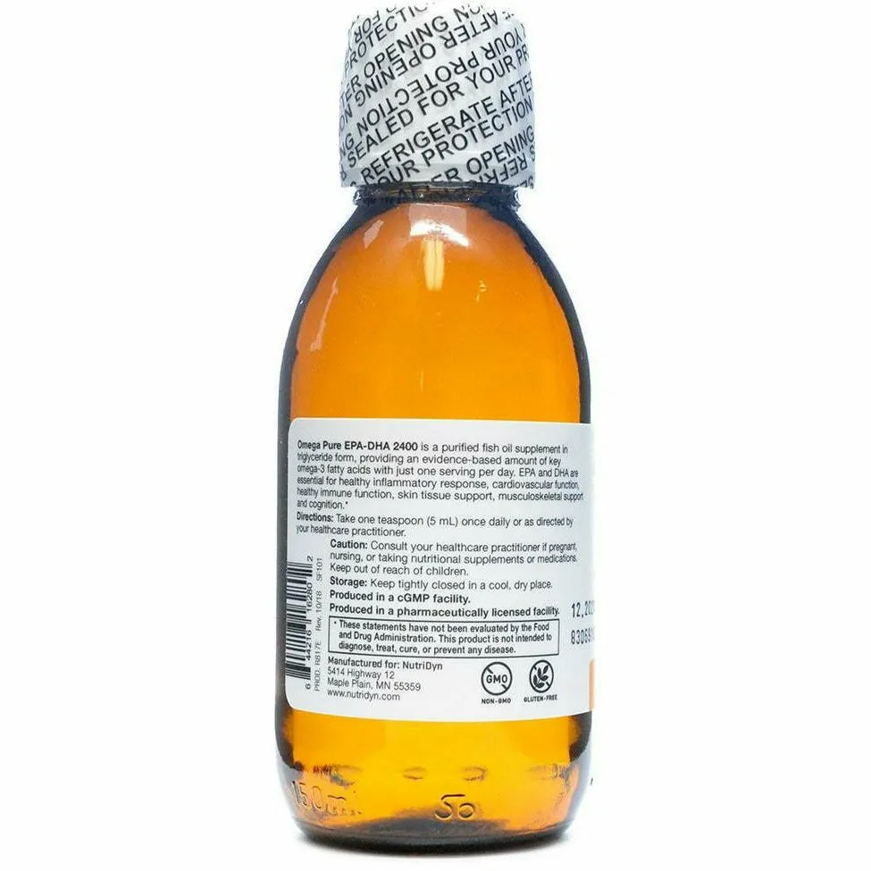 Omega Pure EPA-DHA 2400 150 mL by Nutri-Dyn