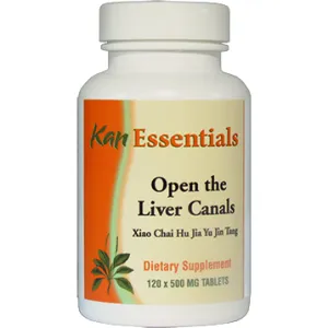 Open the Liver Canals 120 tabs by Kan Herbs