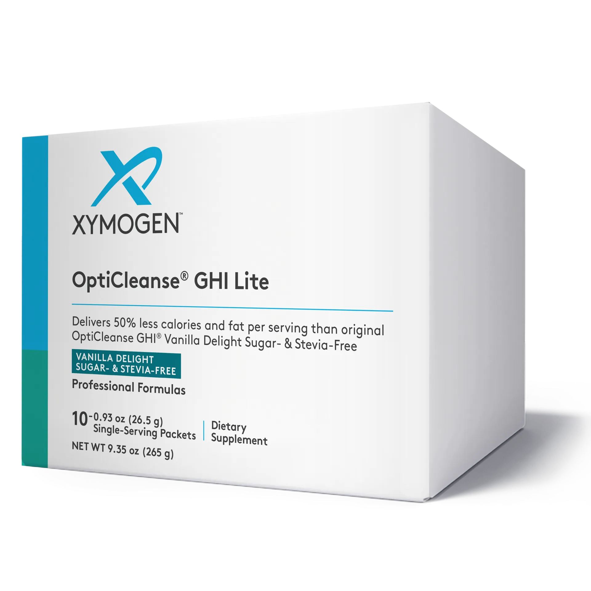 OptiCleanse GHI Lite Sugar- & Stevia-Free 10 Servings by Xymogen