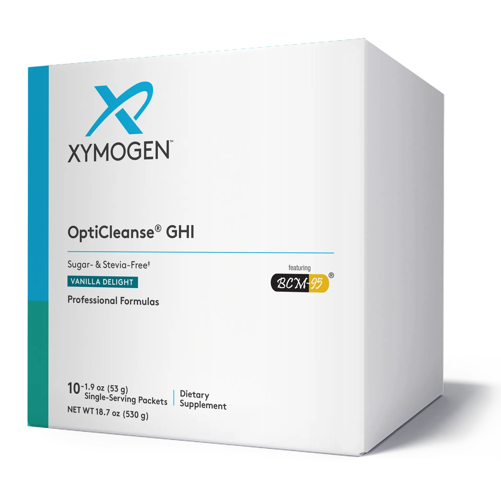 OptiCleanse GHI: Vanilla Delight (Sugar- & Stevia-Free) by Xymogen