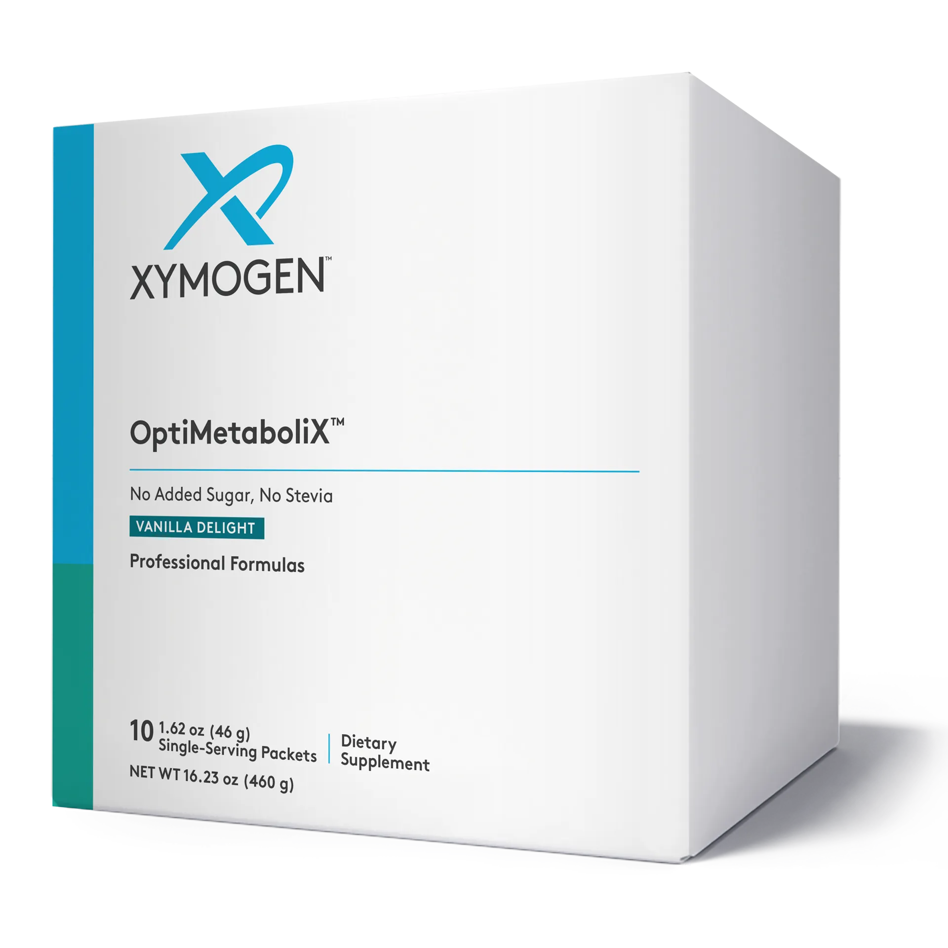 OptiMetaboliX: Vanilla Delight (No Added Sugar. No Stevia) 10 Servings by Xymogen