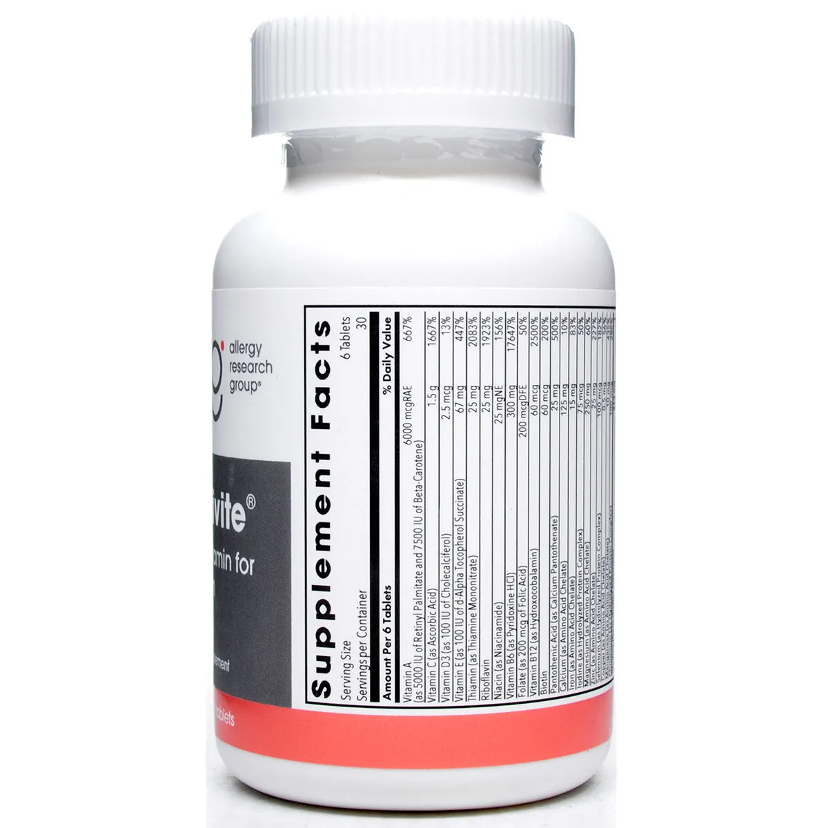 Optivite P.M.T. 180 tabs by Allergy Research Group (formerly Optimox)