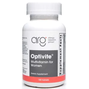 Optivite P.M.T. 180 tabs by Allergy Research Group (formerly Optimox)