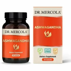 Organic Ashwagandha 60 caps by Dr. Mercola