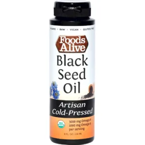 Organic Black Seed Oil 8 fl oz by Foods Alive
