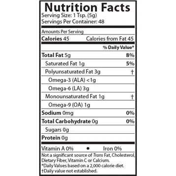 Organic Black Seed Oil 8 fl oz by Foods Alive