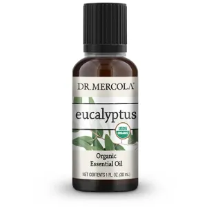 Organic Eucalyptus Essential Oil 1 fl oz by Dr. Mercola