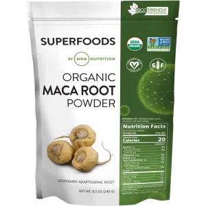 Organic Maca Root Powder 8.5 oz by Metabolic Response Modifier