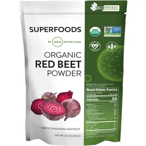 Organic Red Beet Powder 8.5 oz by Metabolic Response Modifier