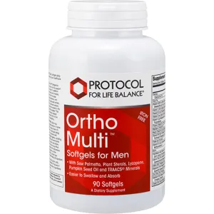 Ortho Multi for Men 90 softgels by Protocol For Life Balance