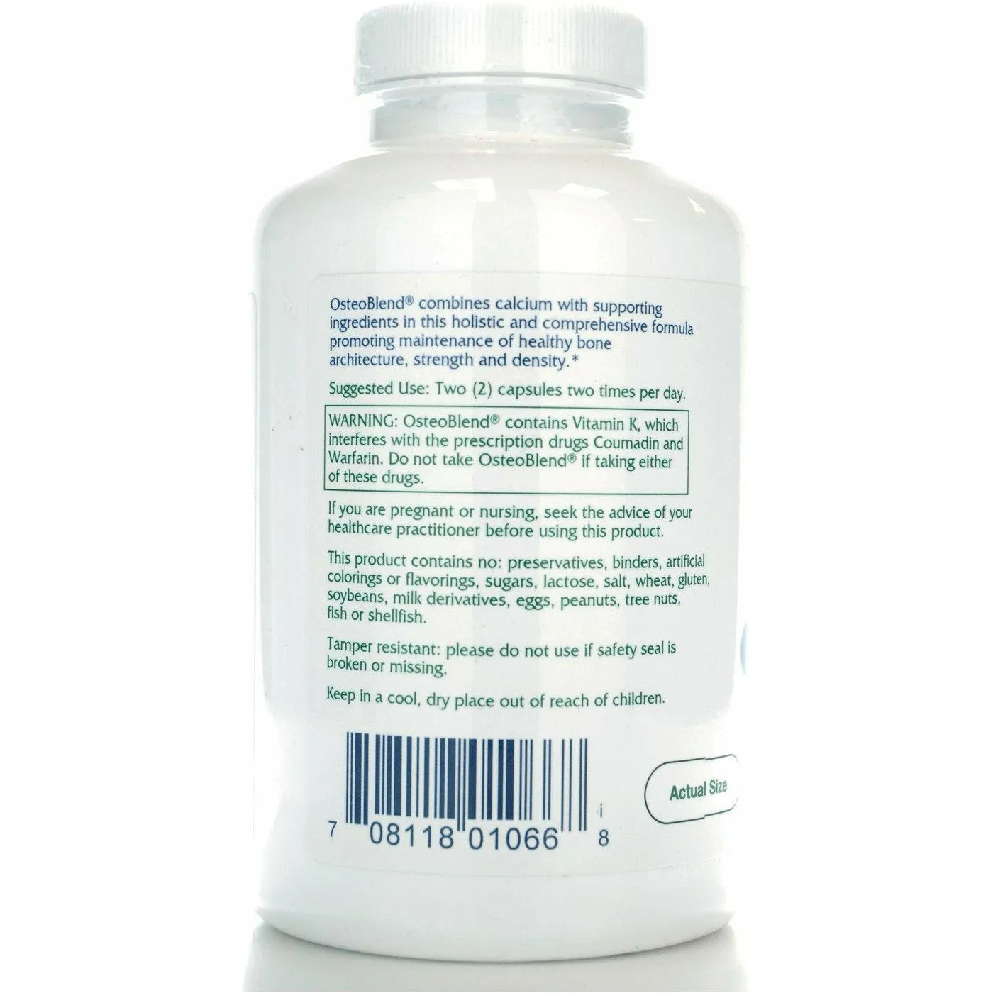 OsteoBlend 240 vcaps by Vitanica