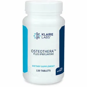 OsteoThera Plus Ipriflavone 120 tabs by Klaire Labs/SFI Health