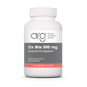Ox Bile 500 mg 100 caps by Allergy Research Group