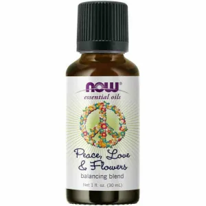 Peace Love & Flowers Oil Blend 1 fl oz By Now