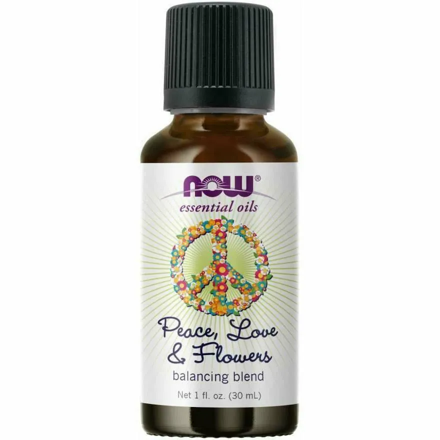 Peace Love & Flowers Oil Blend 1 fl oz By Now