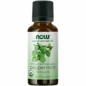 Peppermint Oil Organic 1 fl oz By Now