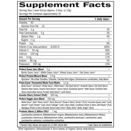 Perfect Food Super Green Formula 30 servings By Garden Of Life