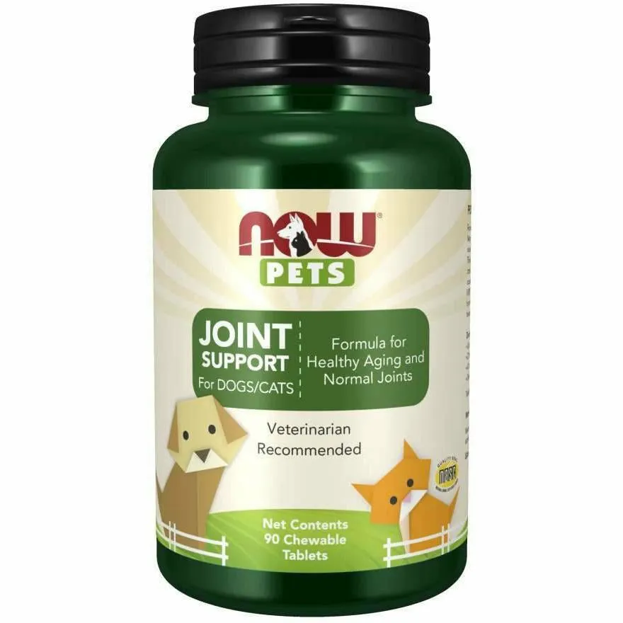 Pets Joint Support (Cats & Dogs) 90 tabs By Now