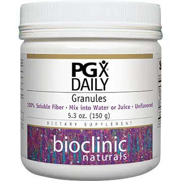 PGX Granules Fiber 150 g by Bioclinic Naturals