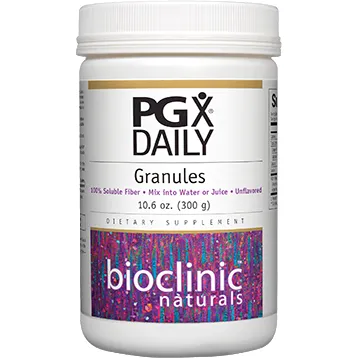 PGX Granules Fiber 300 g by Bioclinic Naturals