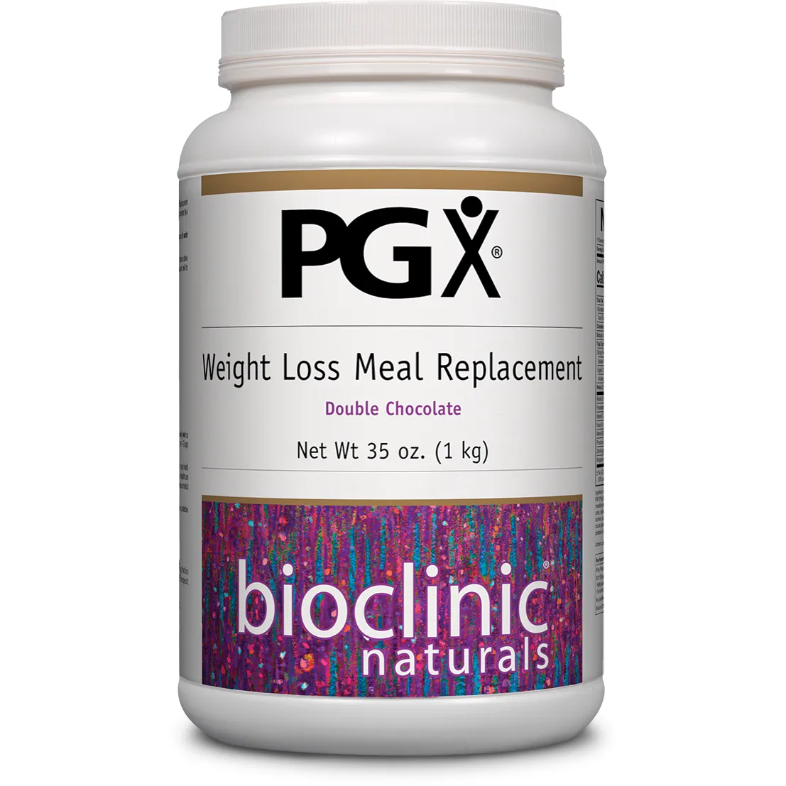 PGX Weight Loss Meal Replacement Chocolate 35 oz by Bioclinic Naturals