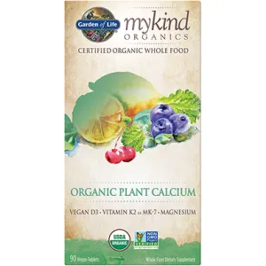 Plant Calcium Organic 90 tabs By Garden Of Life