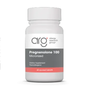 Pregnenolone 100 mg 60 tabs by Allergy Research Group