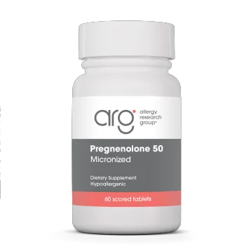 Pregnenolone 50 mg 60 tabs by Allergy Research Group