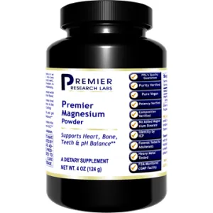 Premier Magnesium Powder 4 oz by Premier Research Labs