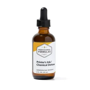 Printer's Ink/Chemical Detox 2 oz by Professional Formulas