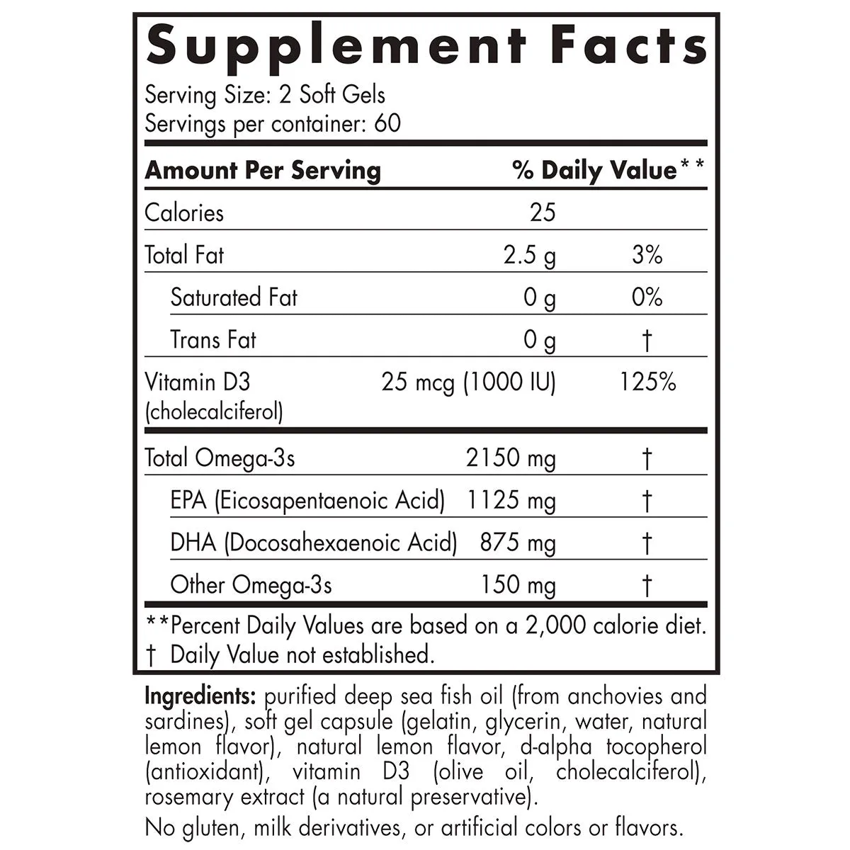 ProOmega 2000 D by Nordic Naturals