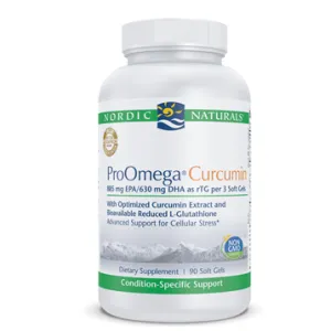 ProOmega Curcumin 90 softgels by Nordic Naturals