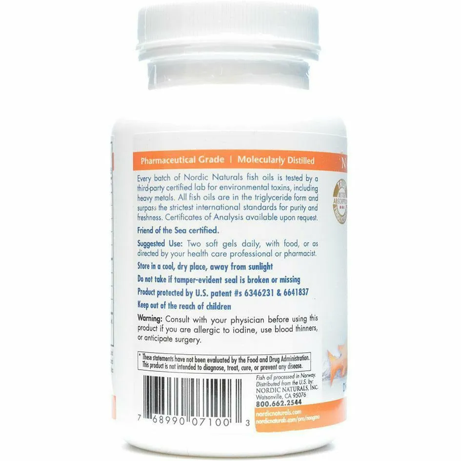 ProOmega Junior 340EPA/245DHA 500mg 90 gel by Nordic Naturals