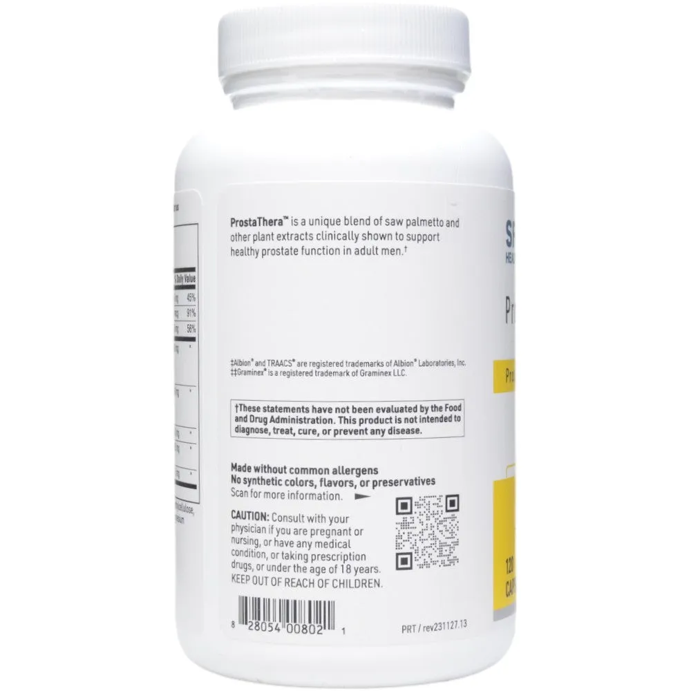 ProstaThera 120 caps by Klaire Labs/SFI Health