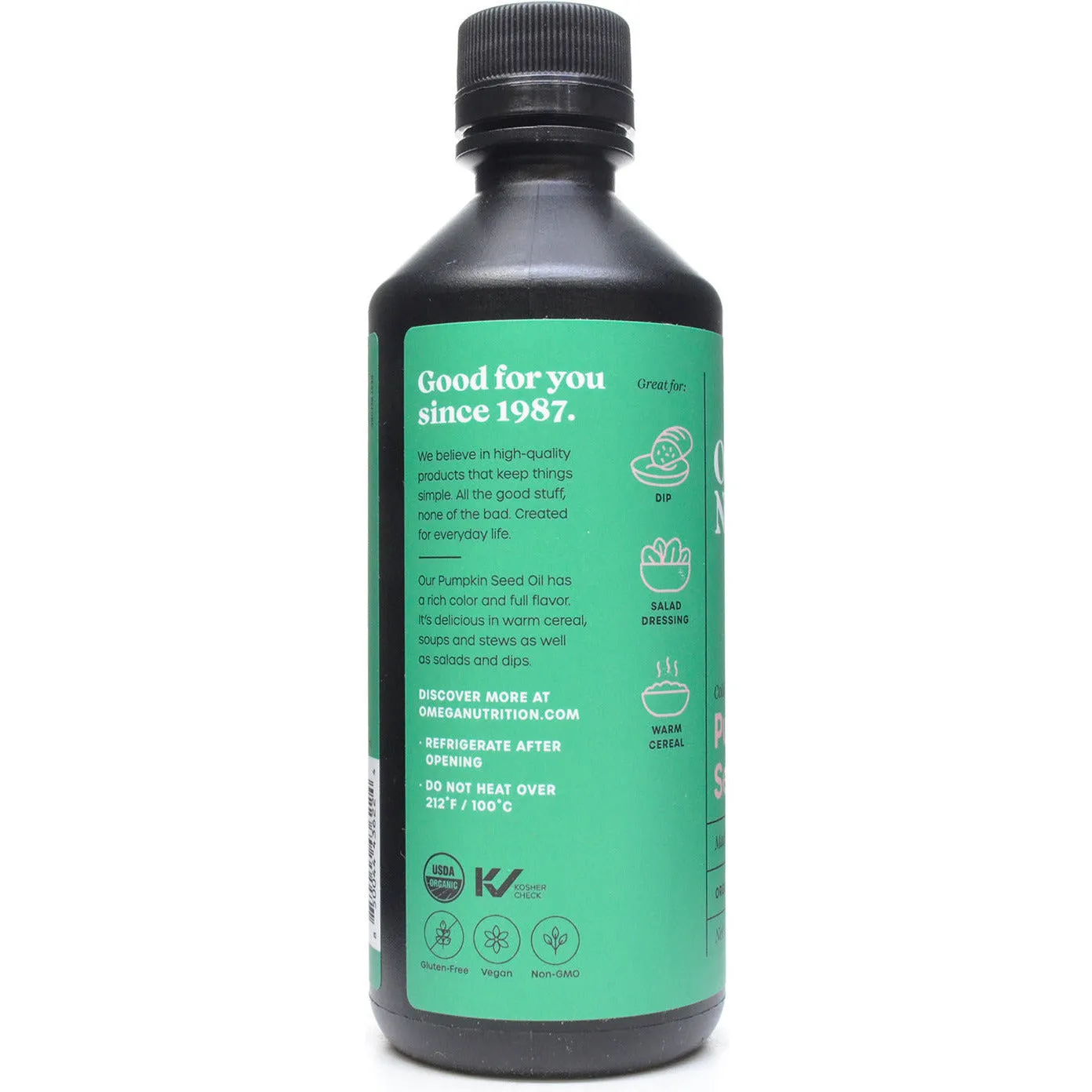 Pumpkin Seed Oil 12 oz by Omega Nutrition