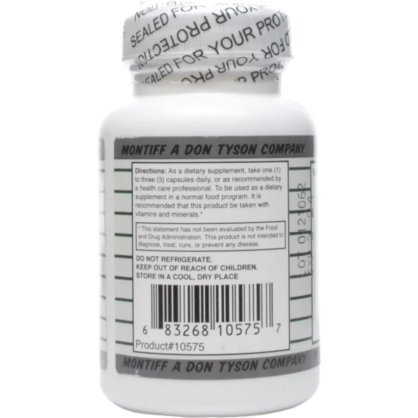Pure L-Alanine 500 mg 50 caps by Montiff