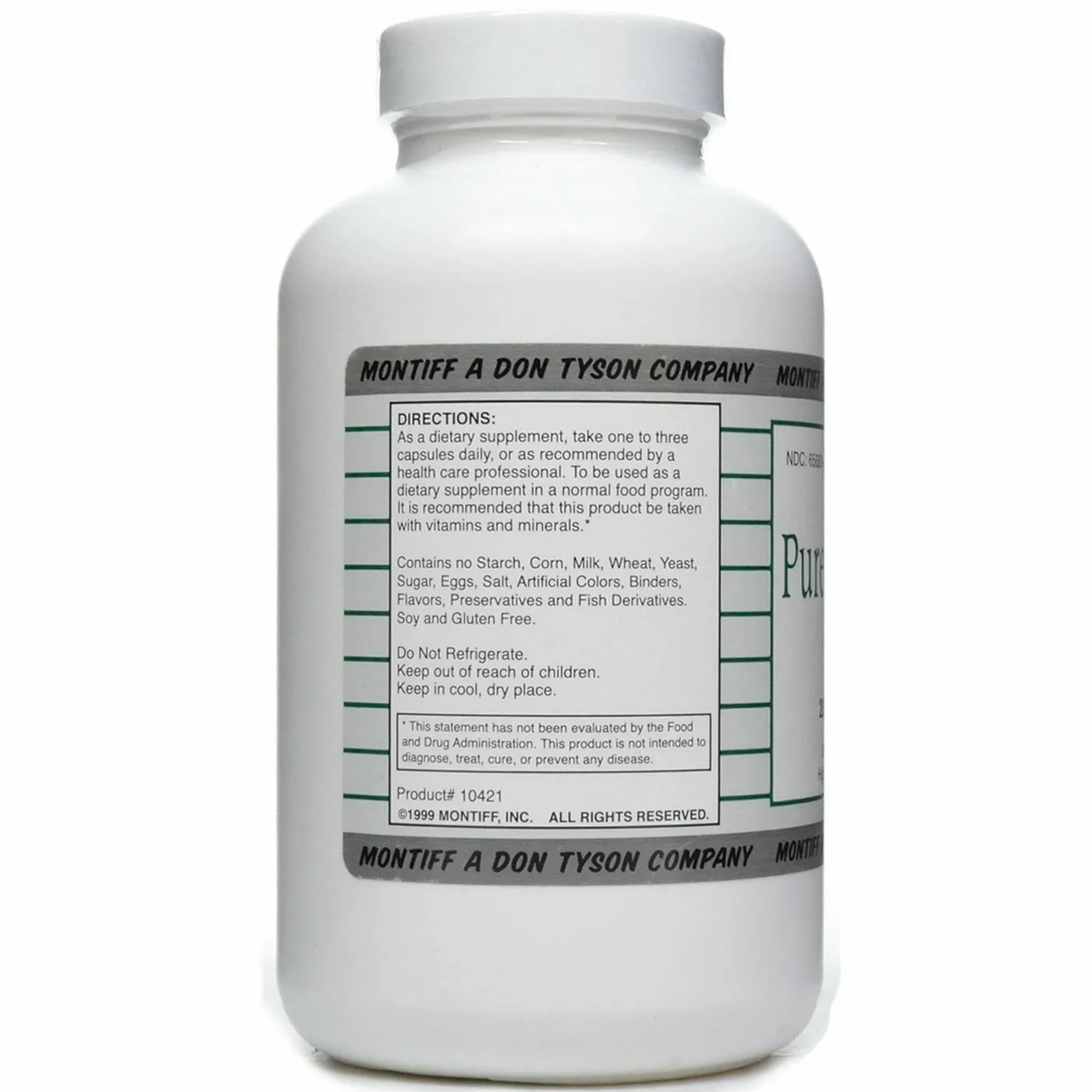 Pure L-Lysine 500 mg by Montiff