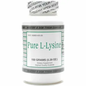 Pure L-Lysine (powder) 150 gms by Montiff