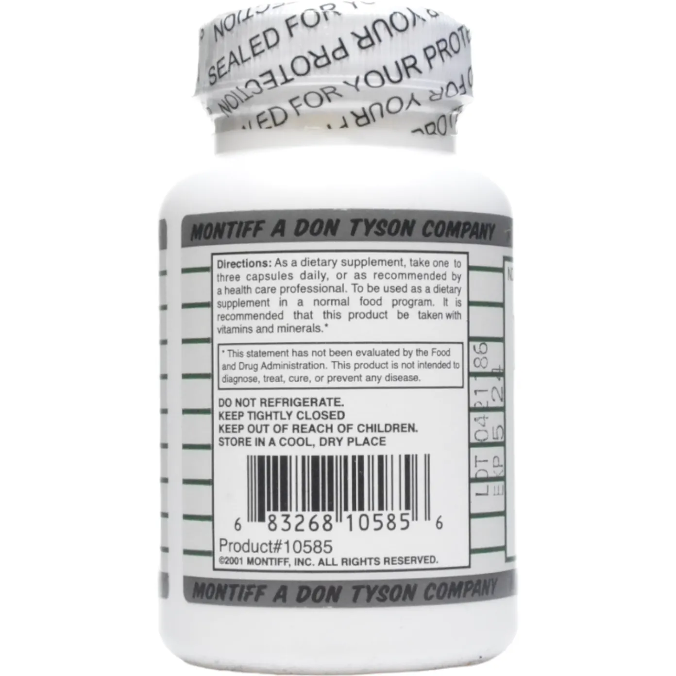 Pure L-Serine 500 mg 50 caps by Montiff