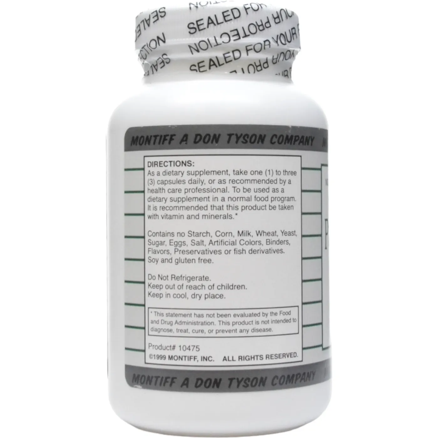 Pure L-Threonine 500 mg 100 caps by Montiff
