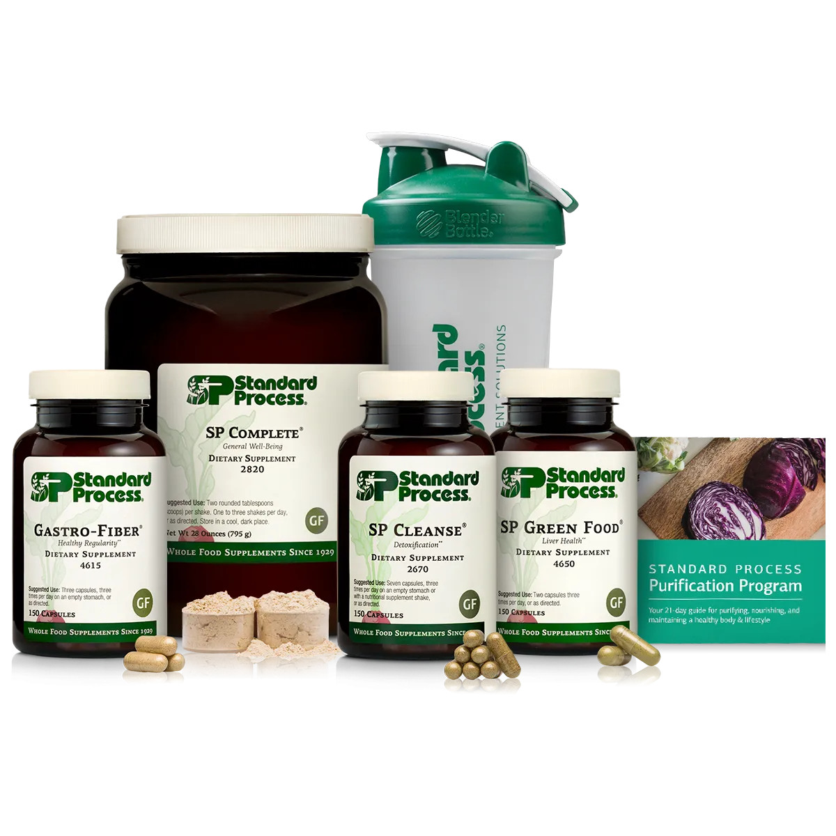 Purification Product Kit with SP Complete and Gastro-Fiber. 1 Kit With SP Complete and Gastro-Fiber