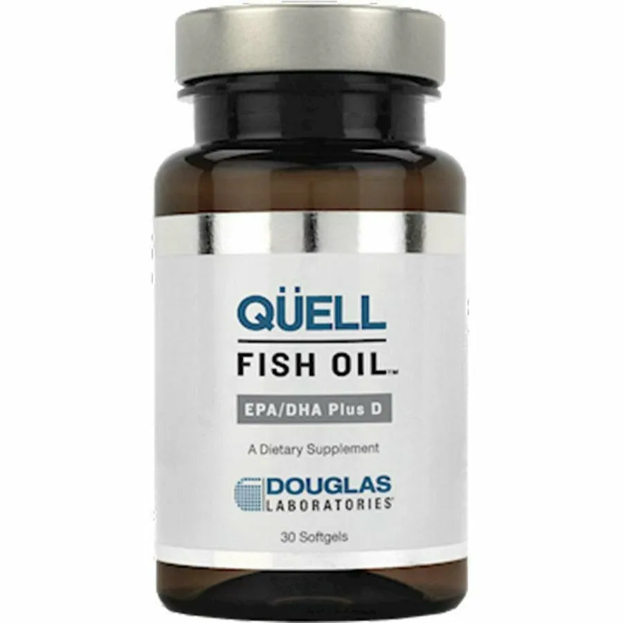 Quell Fish Oil: EPA/DHA Plus D 30 gels by Douglas Labs