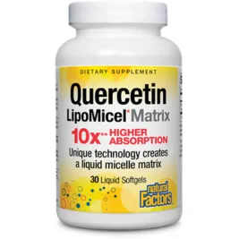 Quercetin LipoMicel Matrix 60 softgels by Natural Factors